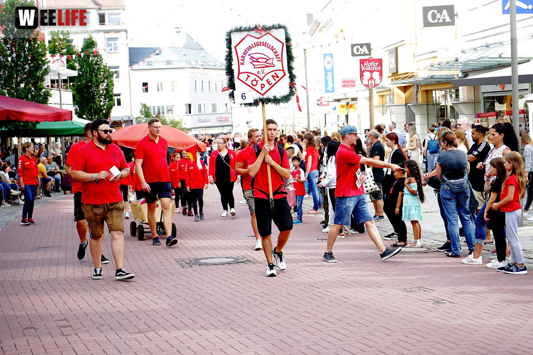 Hofer Volksfest Umzug 2022
