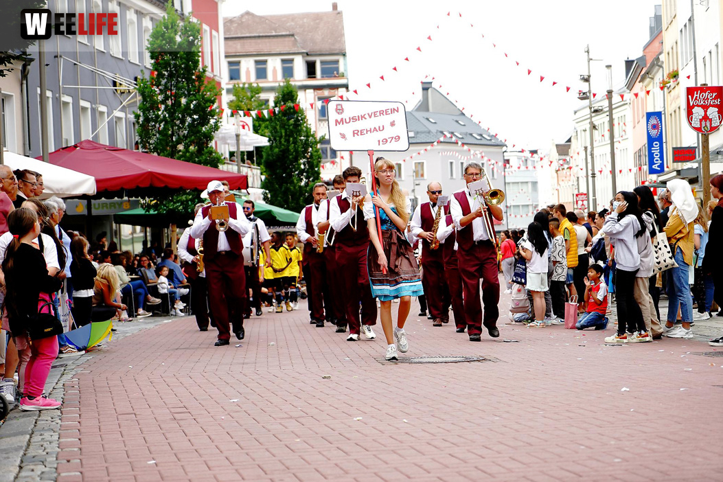 Hofer Volksfest Umzug 2022