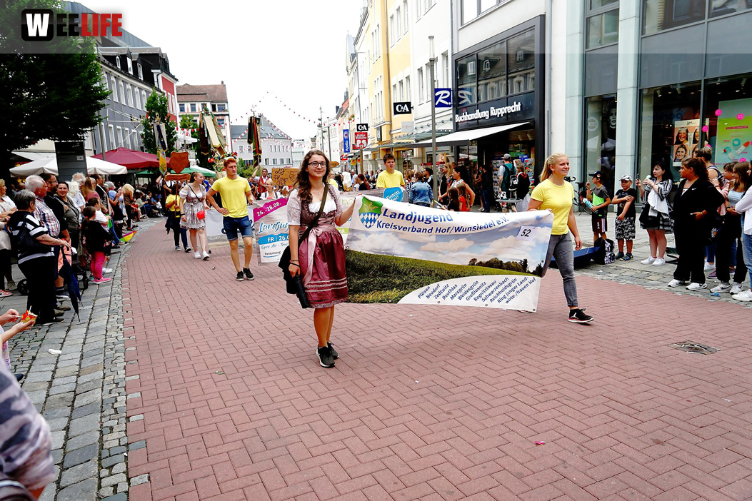 Hofer Volksfest Umzug 2022