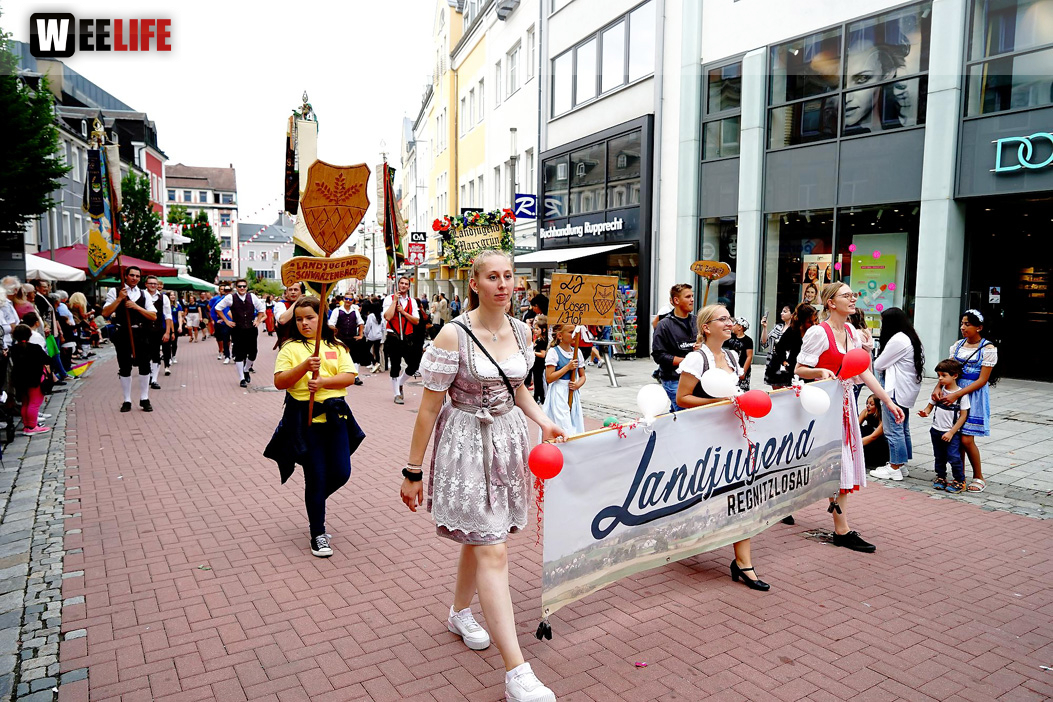 Hofer Volksfest Umzug 2022
