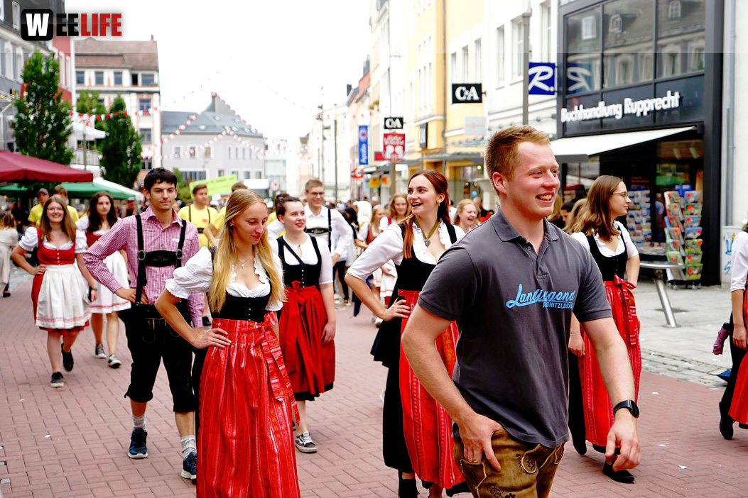 Hofer Volksfest Umzug 2022