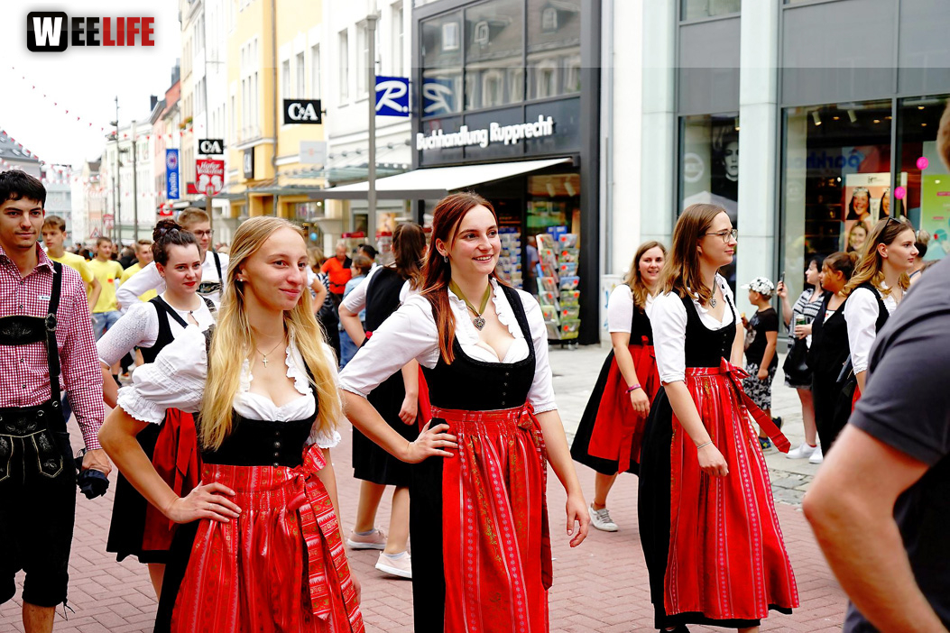 Hofer Volksfest Umzug 2022