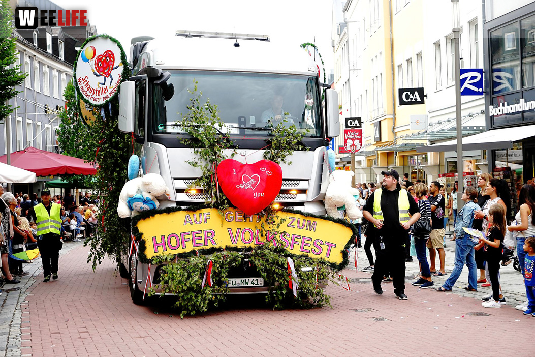 Hofer Volksfest Umzug 2022