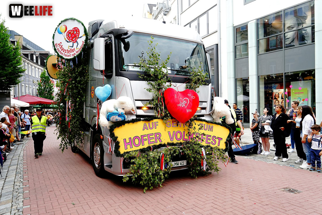 Hofer Volksfest Umzug 2022