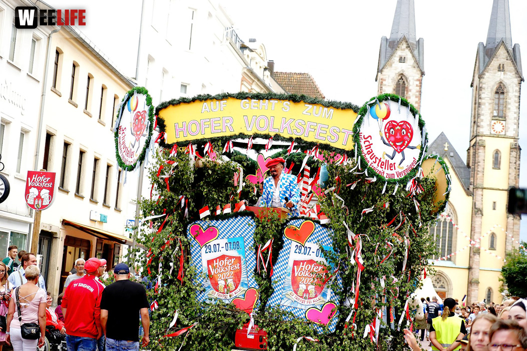 Hofer Volksfest Umzug 2022