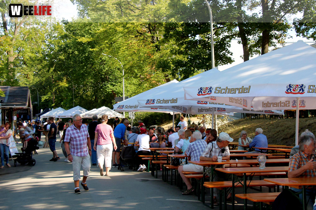 Hofer Volksfest 2022 Sonntag Nachmittag 7.8.22