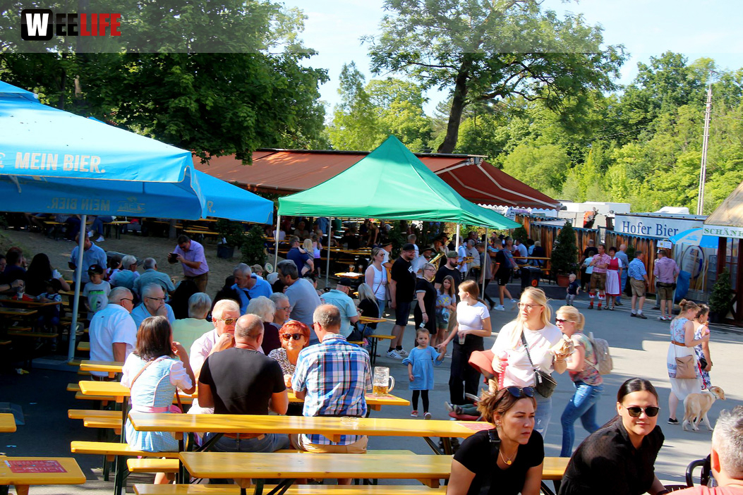 Hofer Volksfest 2022 Sonntag Nachmittag 7.8.22