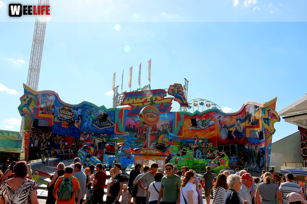 Hofer Volksfest 2022 Sonntag Nachmittag 7.8.22