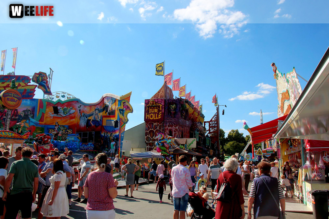 Hofer Volksfest 2022 Sonntag Nachmittag 7.8.22