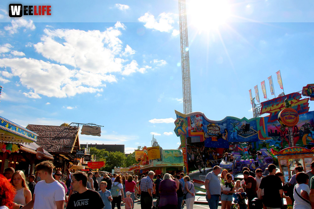 Hofer Volksfest 2022 Sonntag Nachmittag 7.8.22