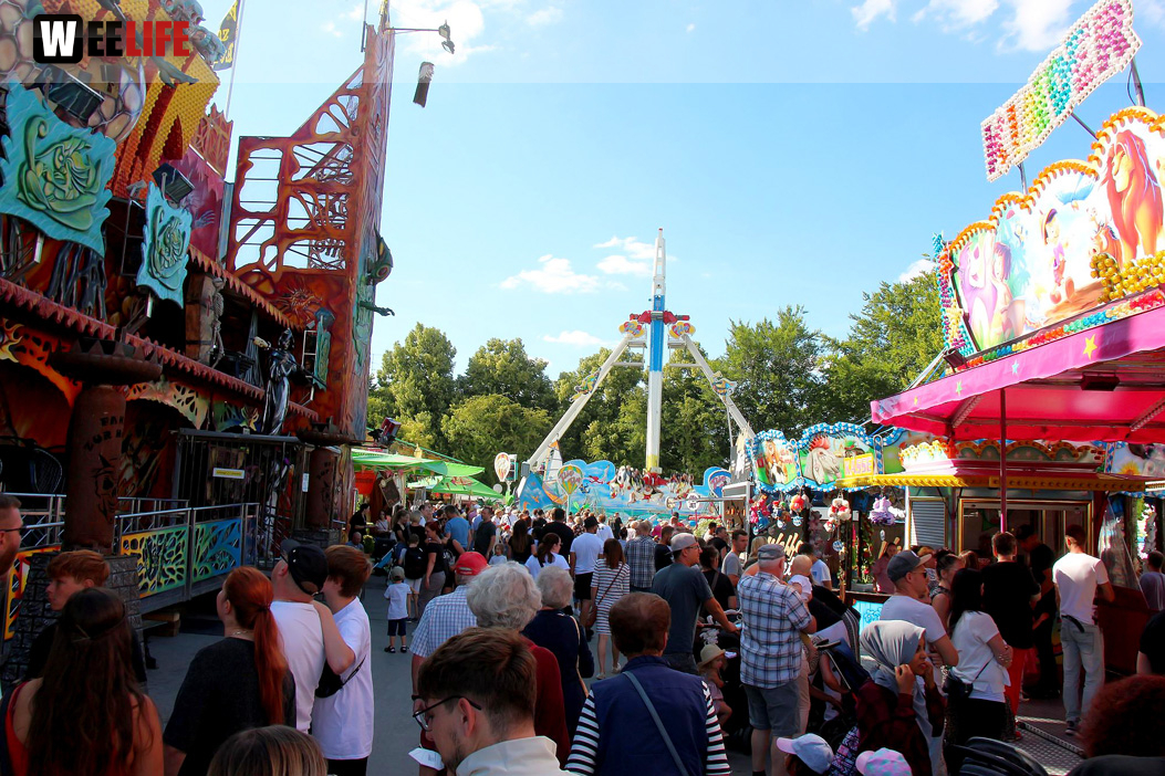 Hofer Volksfest 2022 Sonntag Nachmittag 7.8.22