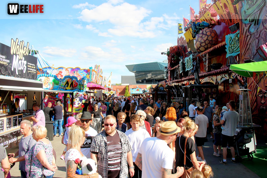 Hofer Volksfest 2022 Sonntag Nachmittag 7.8.22