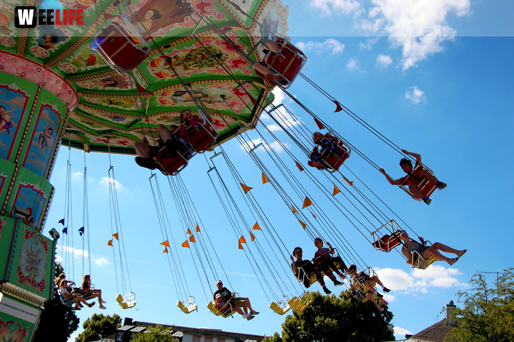 Hofer Volksfest 2022 Sonntag Nachmittag 7.8.22