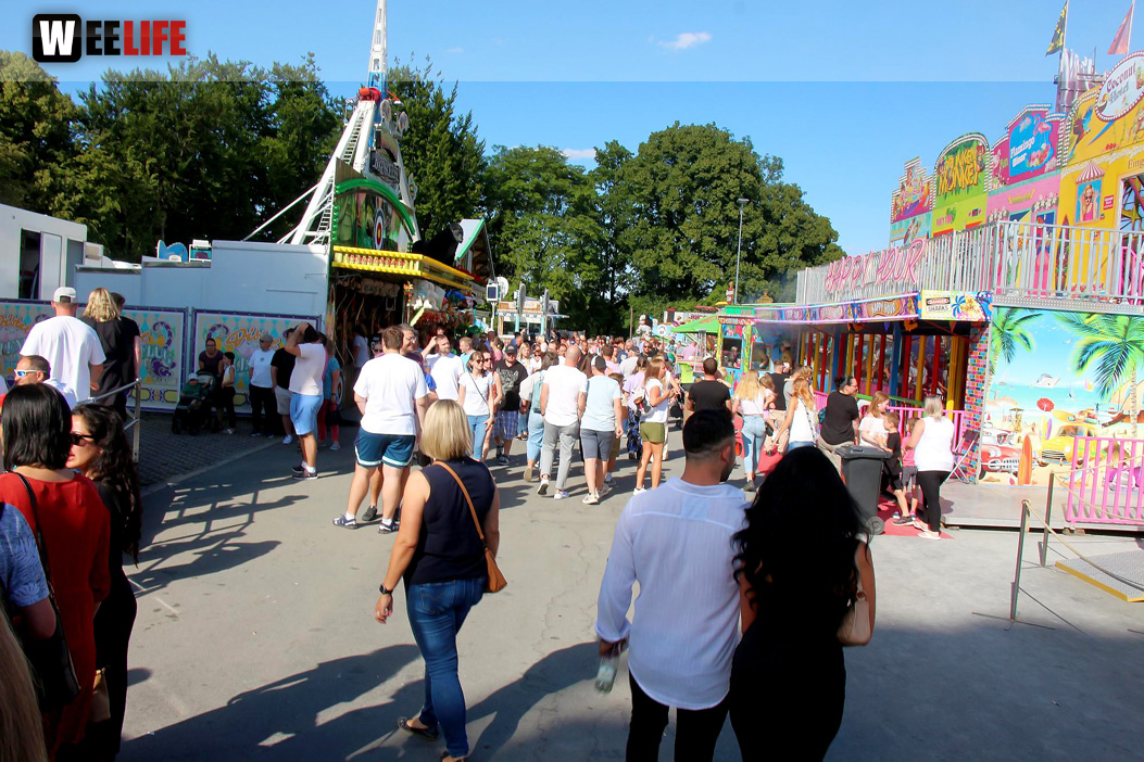 Hofer Volksfest 2022 Sonntag Nachmittag 7.8.22