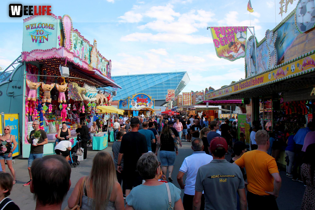 Hofer Volksfest 2022 Sonntag Nachmittag 7.8.22