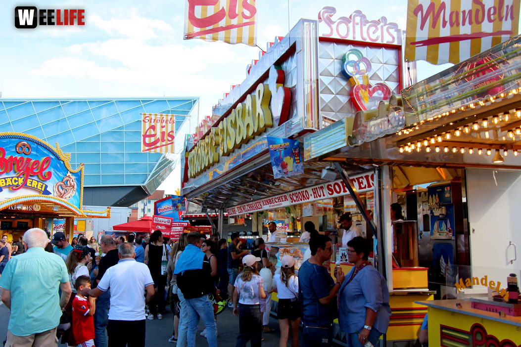 Hofer Volksfest 2022 Sonntag Nachmittag 7.8.22