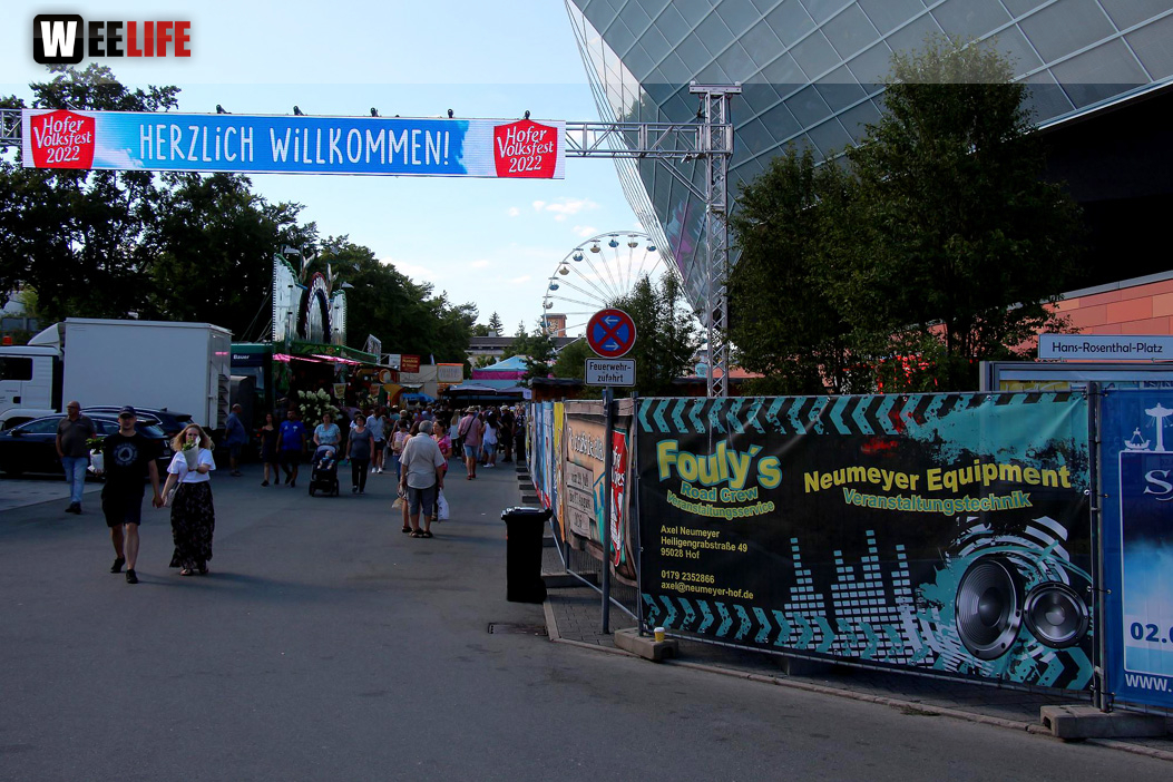 Hofer Volksfest 2022 Sonntag Nachmittag 7.8.22