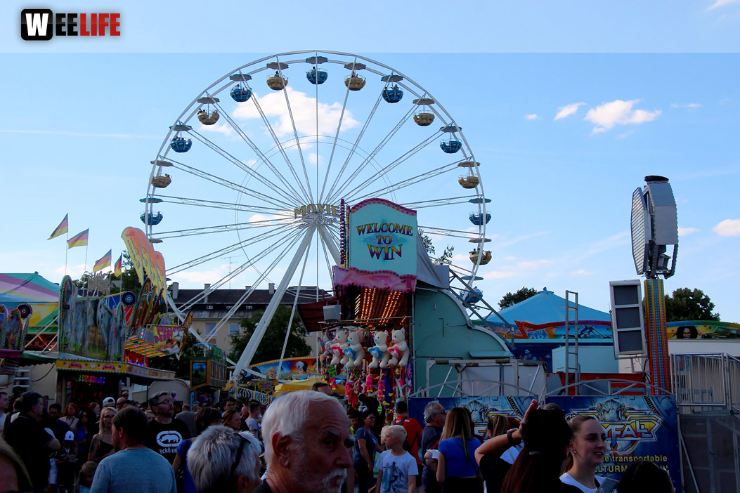 Hofer Volksfest 2022 Sonntag Nachmittag 7.8.22