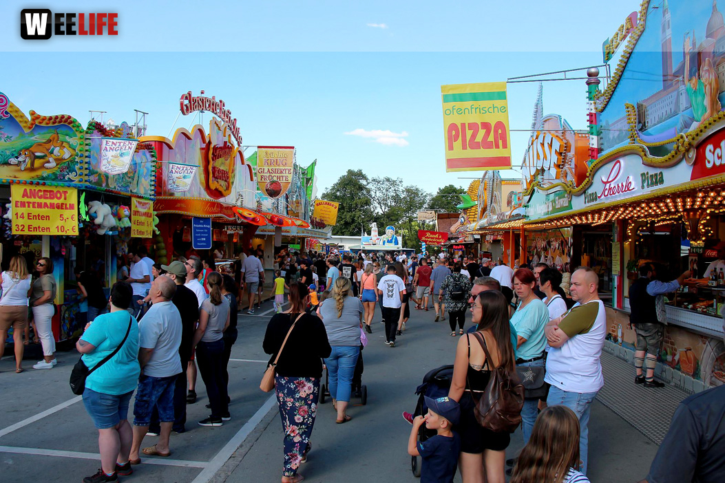 Hofer Volksfest 2022 Sonntag Nachmittag 7.8.22