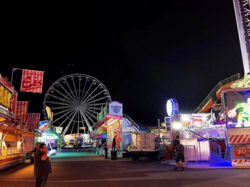Hofer Volksfest 2022 Abbau 7.8.22 8.8.22 – Foto 8