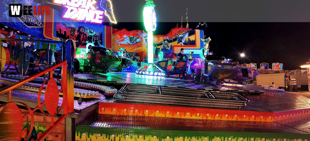 Hofer Volksfest 2022 Abbau 7.8.22 8.8.22