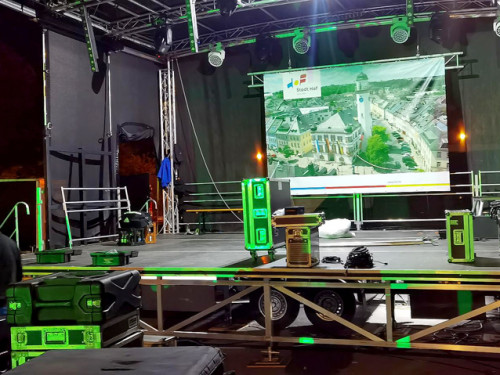 Hofer Volksfest 2022 Abbau 7.8.22 8.8.22 – Foto 17