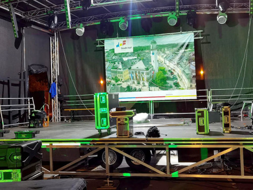 Hofer Volksfest 2022 Abbau 7.8.22 8.8.22 – Foto 18