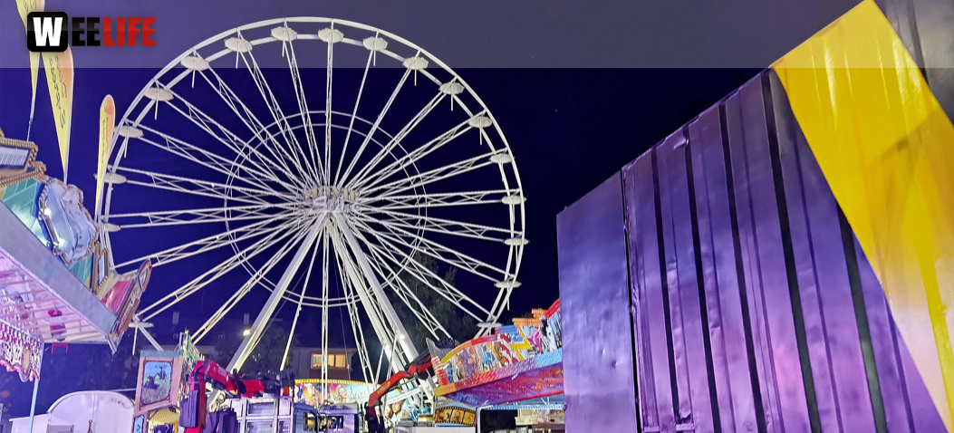 Hofer Volksfest 2022 Abbau 7.8.22 8.8.22