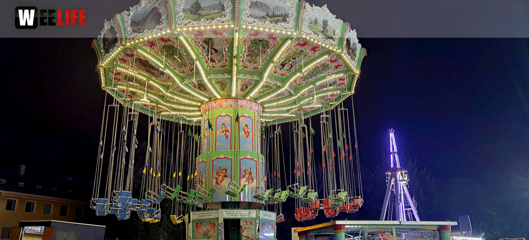 Hofer Volksfest 2022 Abbau 7.8.22 8.8.22