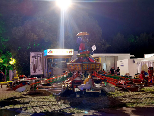 Hofer Volksfest 2022 Abbau 7.8.22 8.8.22 – Foto 42