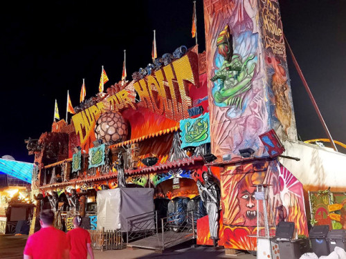 Hofer Volksfest 2022 Abbau 7.8.22 8.8.22 – Foto 43