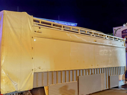 Hofer Volksfest 2022 Abbau 7.8.22 8.8.22 – Foto 56