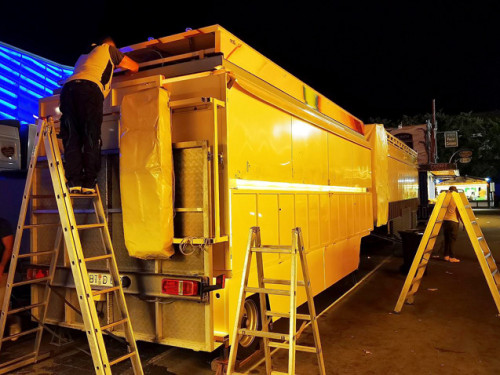 Hofer Volksfest 2022 Abbau 7.8.22 8.8.22 – Foto 57