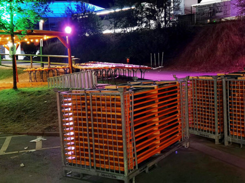 Hofer Volksfest 2022 Abbau 7.8.22 8.8.22 – Foto 61