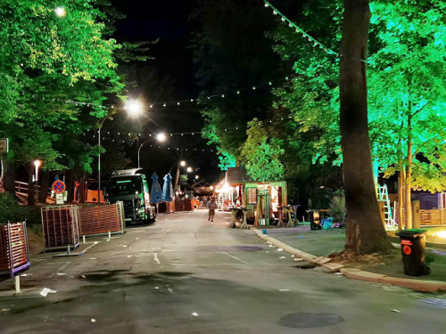 Hofer Volksfest 2022 Abbau 7.8.22 8.8.22 – Foto 73