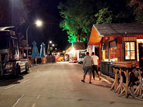 Hofer Volksfest 2022 Abbau 7.8.22 8.8.22 – Foto 74