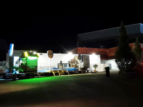 Hofer Volksfest 2022 Abbau 7.8.22 8.8.22 – Foto 80
