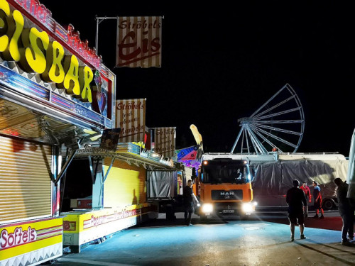 Hofer Volksfest 2022 Abbau 7.8.22 8.8.22 – Foto 84
