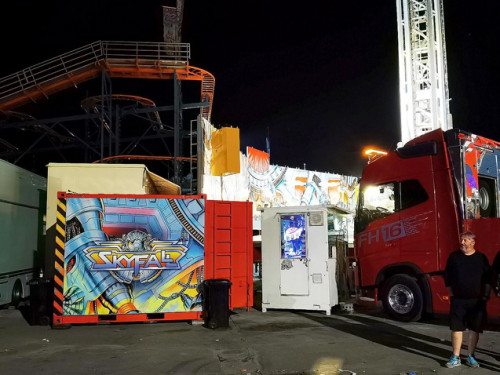 Hofer Volksfest 2022 Abbau 7.8.22 8.8.22 – Foto 87