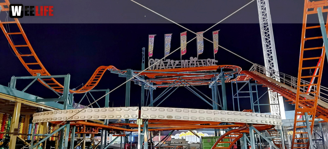 Hofer Volksfest 2022 Abbau 7.8.22 8.8.22
