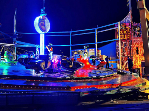 Hofer Volksfest 2022 Abbau 7.8.22 8.8.22 – Foto 120