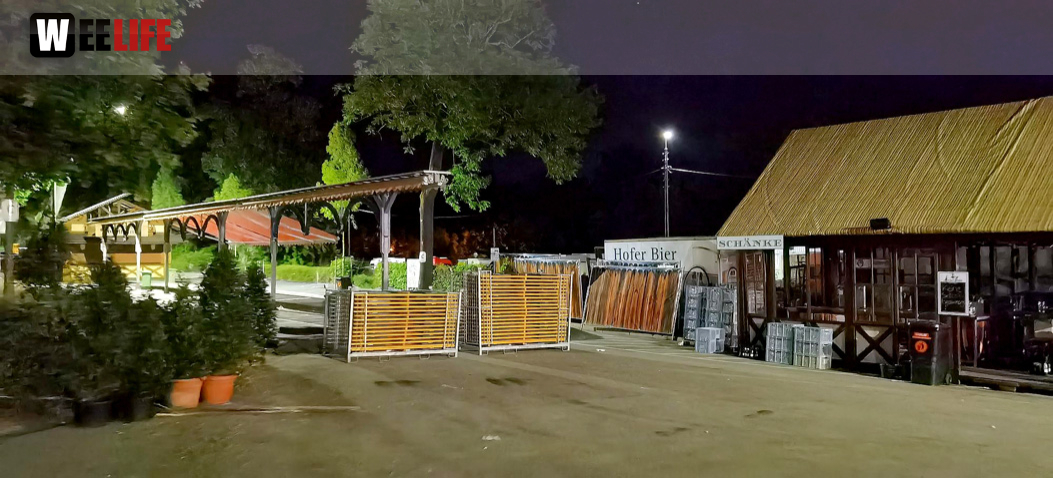 Hofer Volksfest 2022 Abbau 7.8.22 8.8.22