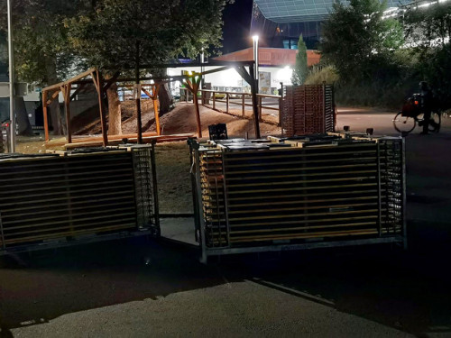 Hofer Volksfest 2022 Abbau 7.8.22 8.8.22 – Foto 181