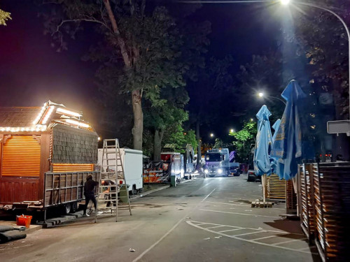Hofer Volksfest 2022 Abbau 7.8.22 8.8.22 – Foto 182