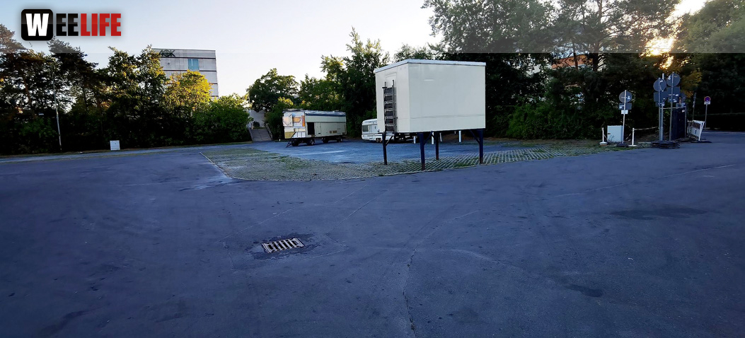 Hofer Volksfest 2022 Abbau 7.8.22 8.8.22