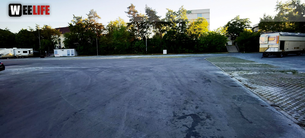 Hofer Volksfest 2022 Abbau 7.8.22 8.8.22