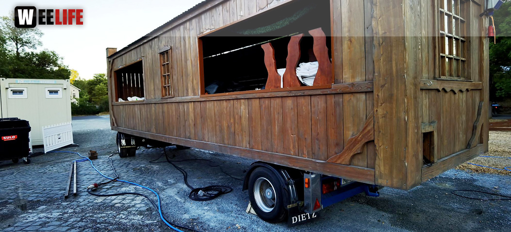 Hofer Volksfest 2022 Abbau 7.8.22 8.8.22