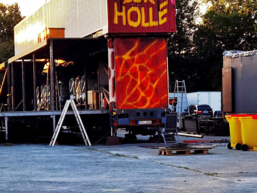Hofer Volksfest 2022 Abbau 9.8.22 – Foto 5