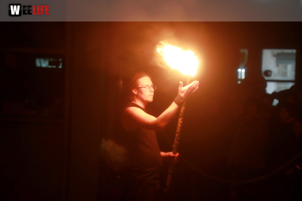 Mittelalterlicher Adventsmarkt  Feuershow Sonntag