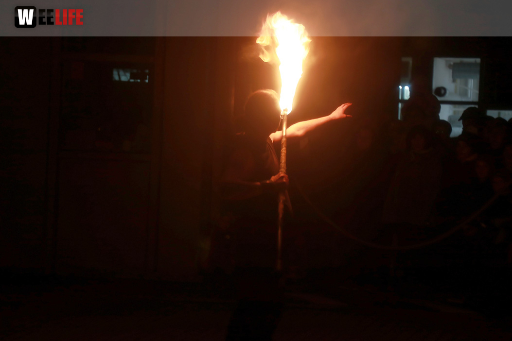 Mittelalterlicher Adventsmarkt  Feuershow Sonntag